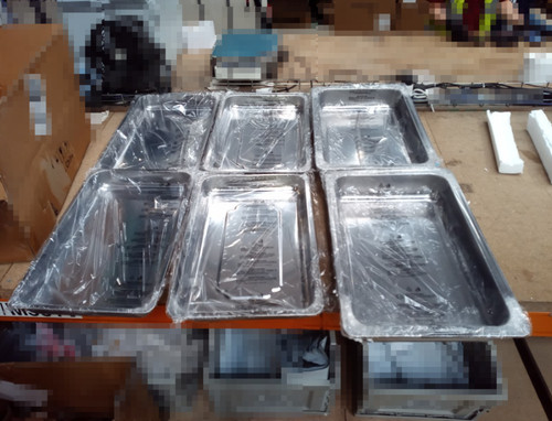 2pcs 9lstainless steel chafing - 2pcs,