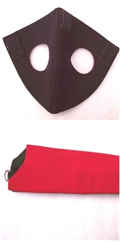 Horse head poll guard - head,
