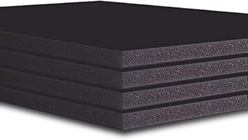 Black foamboard 5mm - black, –