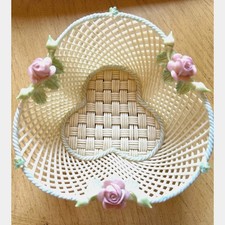 Belleek Porcelain Weaved