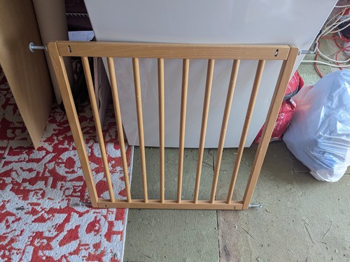 Wooden safety gate 78 5 - safety,