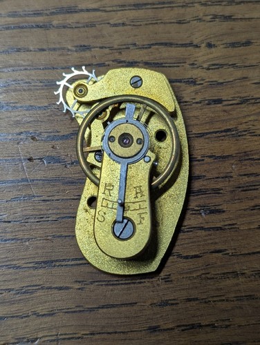 Clock platform escapement - clock,