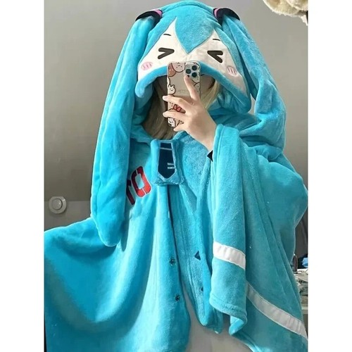 Hatsune miku plush hooded - miku,