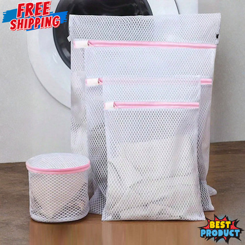 Laundry mesh bags zip wash - bags,