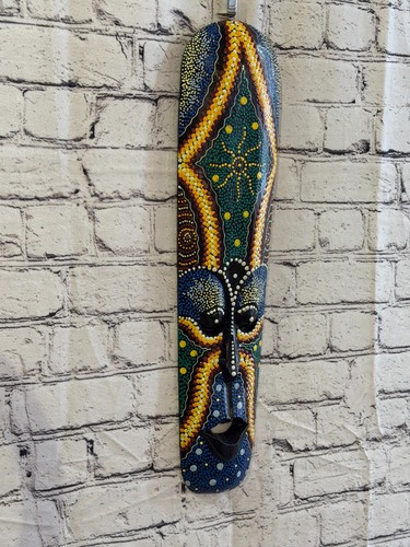 50cm mask carved wooden dot - 50cm,