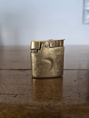 Ronson gold metal rechargeable - ronson,