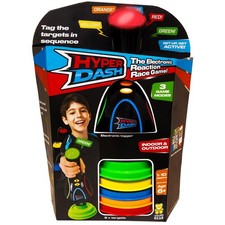 Hyper Dash Electronic Reaction Race Game Ages 6+ 1-10 Players