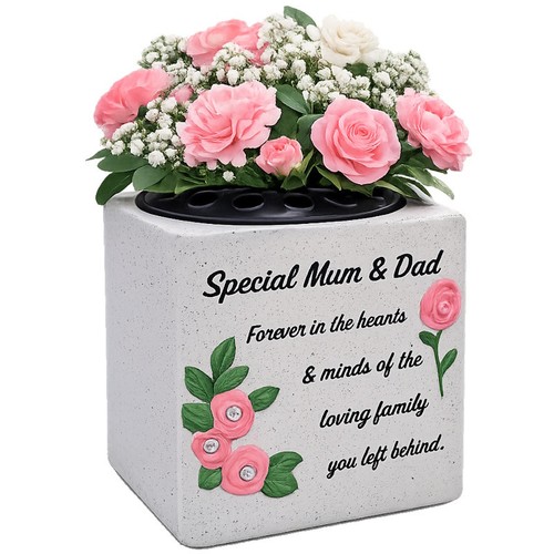 Memorial grave flower pot - memorial,