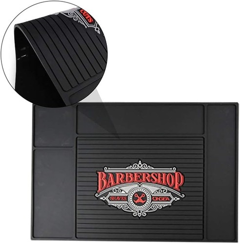 Barber hairstylist station mat - hairstylist,