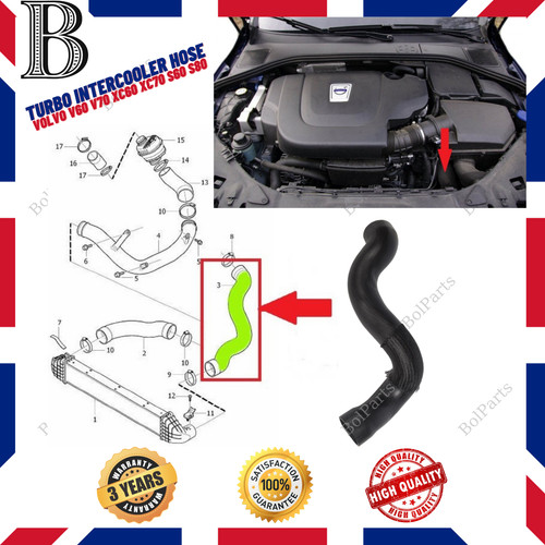 Turbo intercooler hose pipe - turbo,