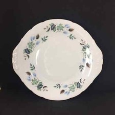 Colclough Linden Eared Cake Plate Vintage Afternoon Tea British Bone China 25cm