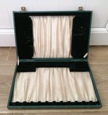 Vintage Cutlery Canteen Blue