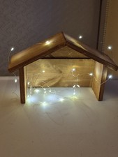 Hand Made Wooden Nativity