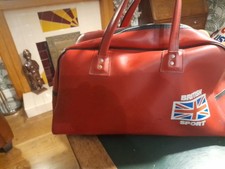 Vintage British Sports Bag 1970s lambretta vespa mod