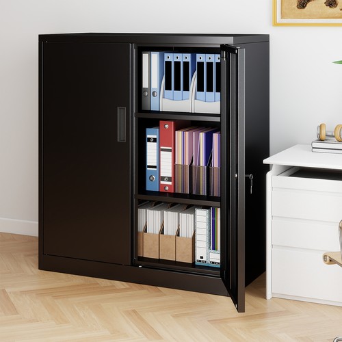 Metal storage cabinet with - metal,