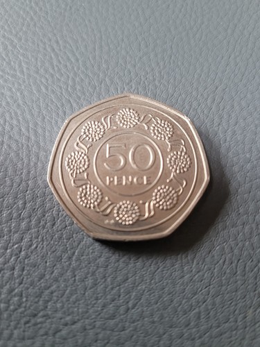 1988 gibraltar 50p - 50p, pence