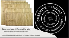 Feather board Fence Panels