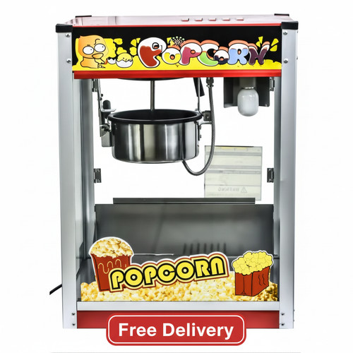 Electric 8oz popcorn machine - 8oz,