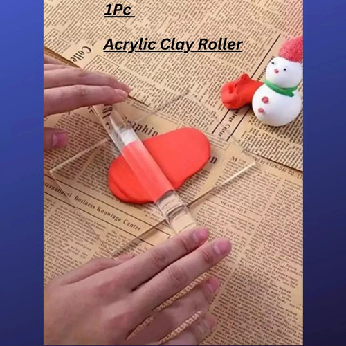 1pc solid clay - 1pc, rolling
