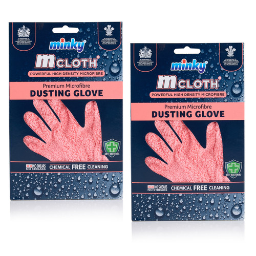Minky dusting glove pack - -,