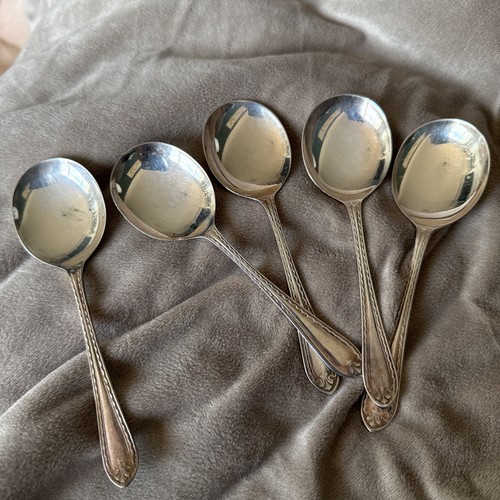 Silver plate soup spoons 1926 - ,
