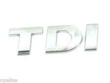 Genuine New VW VOLKSWAGEN TDI BADGE Emblem For Golf MK6 MK7 & Caddy Transporter
