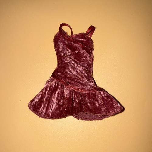 Vintage barbie burgundy - vintage,