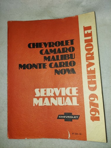 1979 chevrolet service - 1979, manual
