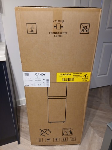 Candy cdh1s313ewk 262l white - cdh1s313ewk,