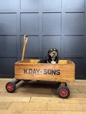 Vintage Pull Along Cart