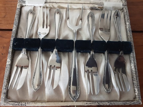 7pc set silver plated - set,