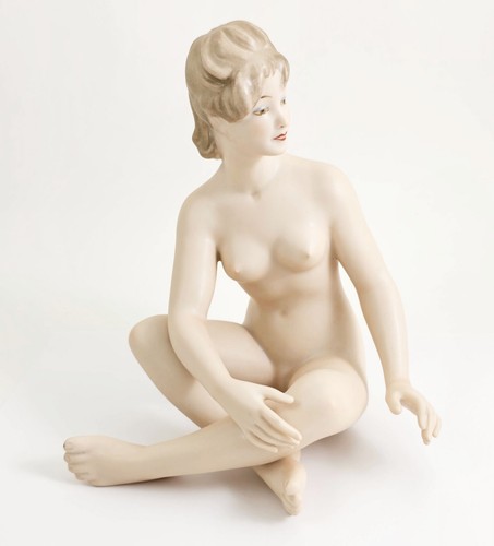Vintage wallendorf nude - nude, woman