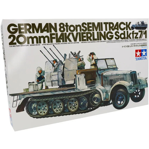Tamiya german 8t semi - 1/35,