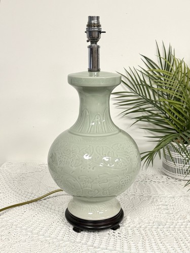 Vintage large pale - pale, green