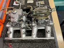 Weber 40 DCOE pair Hillman hunter Holbay / Sunbeam Rapier H120 inc manifold etc