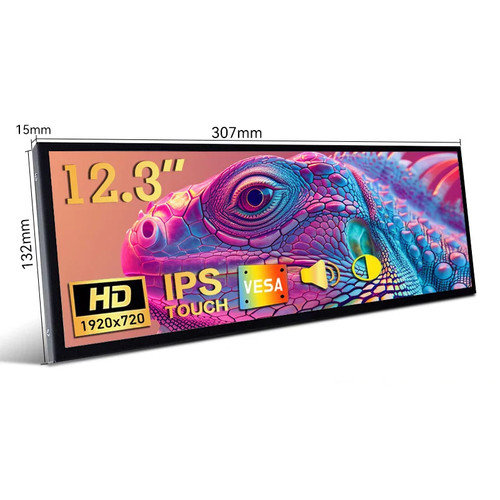 Touch screen monitor - touch, type