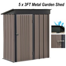 Metal Garden Storage Shed 5 x