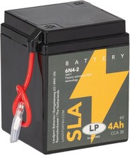 Motorbike 6N4-2 SLA LP Battery 6V,30CCA Fits Suzuki TS 50 ER (TS502K) 1979-1982
