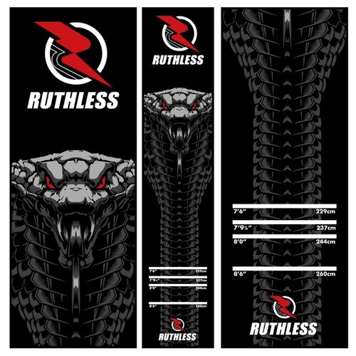 Ruthless darts mat heavy - ruthless,
