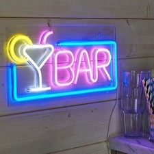 Neon Cocktail Sign Light LED