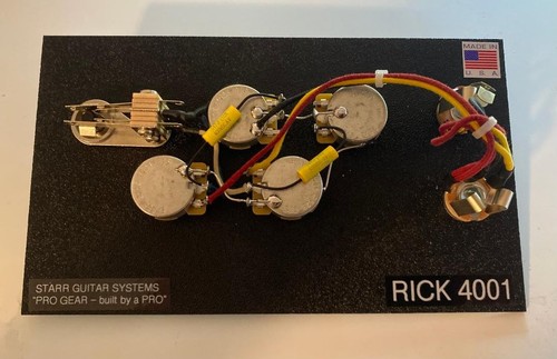 Rickenbacker 4001 bass wiring - 4001,