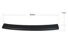 Omnipower® loading sill protection black for Toyota Avensis III station wagon / 