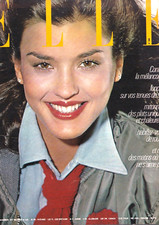 ELLE FRANCE 1977 JANICE DICKINSON BILL KING  SHELLEY HACK BEAUTY FASHION RARE!