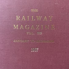 THE RAILWAY MAGAZINE BOUND VOLUME 113 January To December 1967 Antiquarian