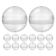 50 Pcs Round Balls Transparent