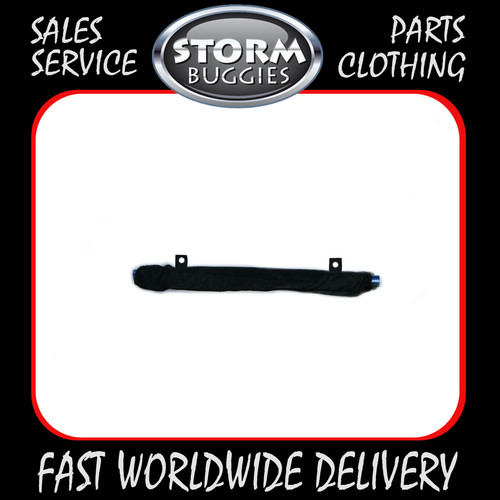 Rear cross bar - cross, (black)