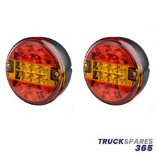 2x Genuine Trucklite Rubbolite
