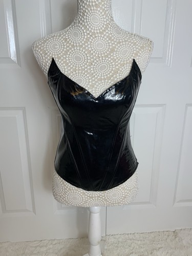 Ann summers pvc bustier top - ann,
