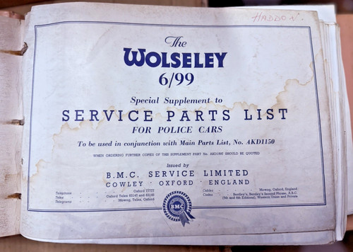 Genuine wolseley 6 110 - genuine,