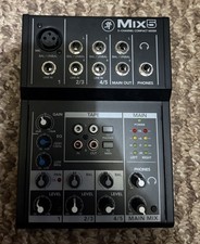 Mackie Mix5 Compact Mixer Mix 5 Spares or Repair Read Description